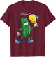 Funny Pickleball Gift Cool Pickle Lover T-Shirt - T-Shirt | Maroon