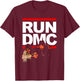 Run DMC Official Red Outline Photo T-Shirt - T-Shirt | Maroon