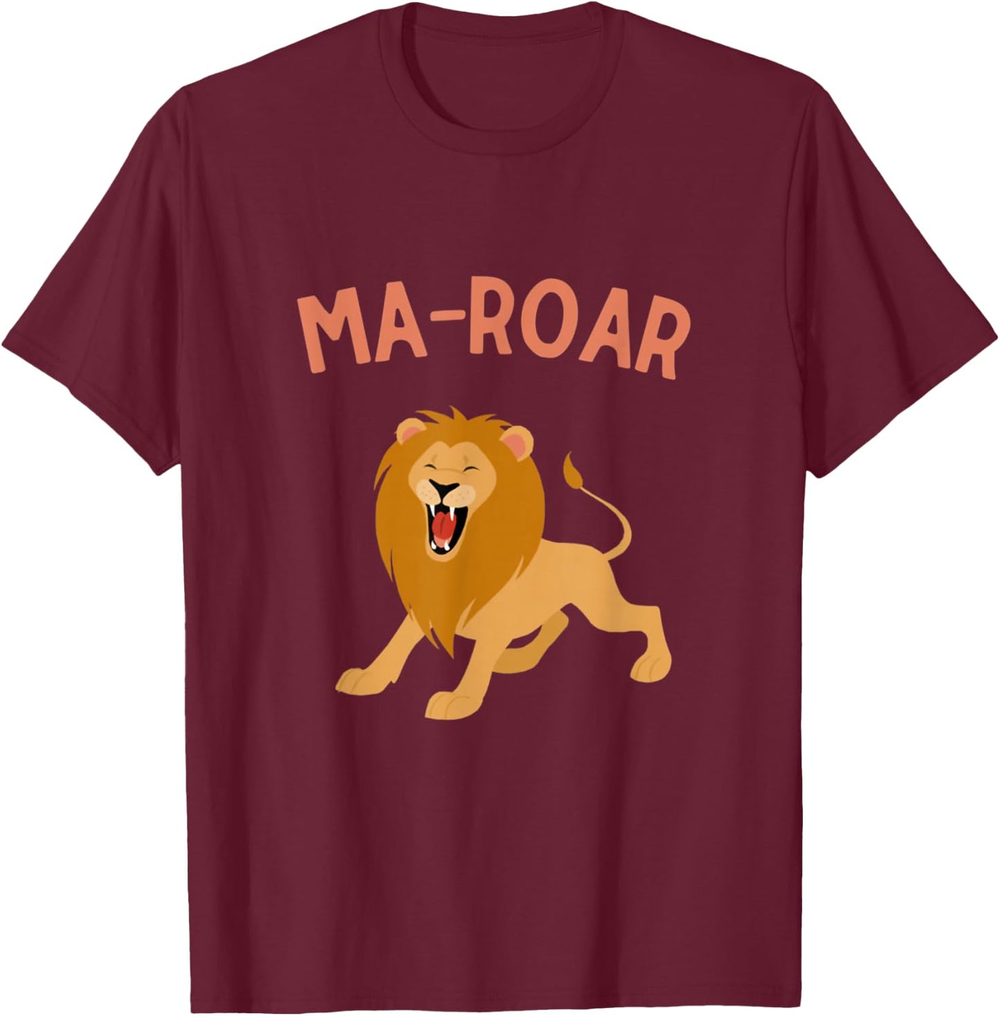 Jewish Passover Seder Plate Maror Ma-Roar Lion Of Judah Kids T-Shirt - T-Shirt | Maroon