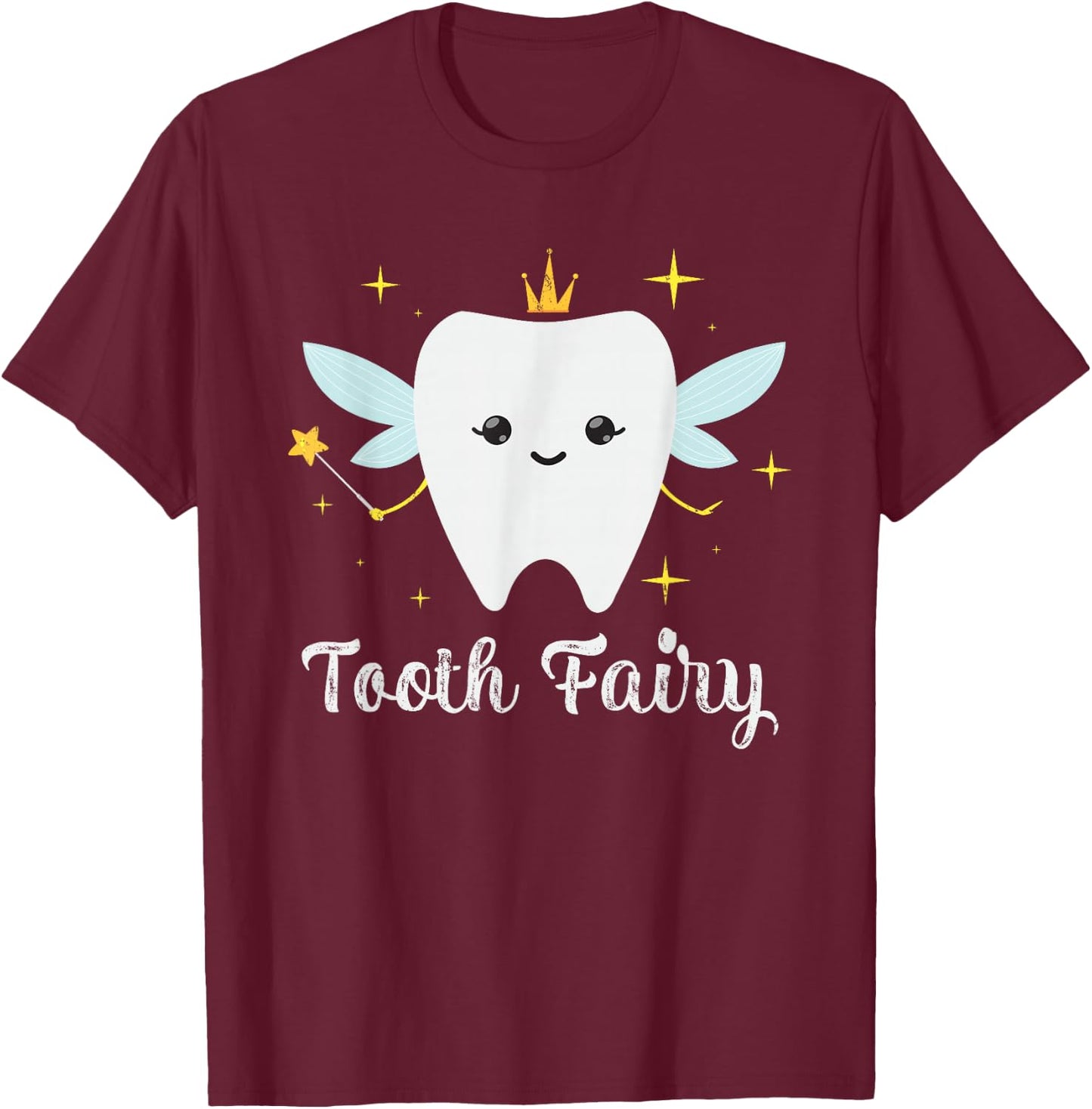 Tooth Fairy Halloween Costumes Girls Kids T-Shirt - T-Shirt | Maroon