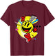 Pac-man T-Shirt - T-Shirt | Maroon