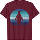 Retro Antarctic Animal Bird Penguin T-Shirt - T-Shirt | Maroon