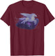 Disney Pixar Onward Guinevere Pegasus Art T-Shirt - T-Shirt | Maroon