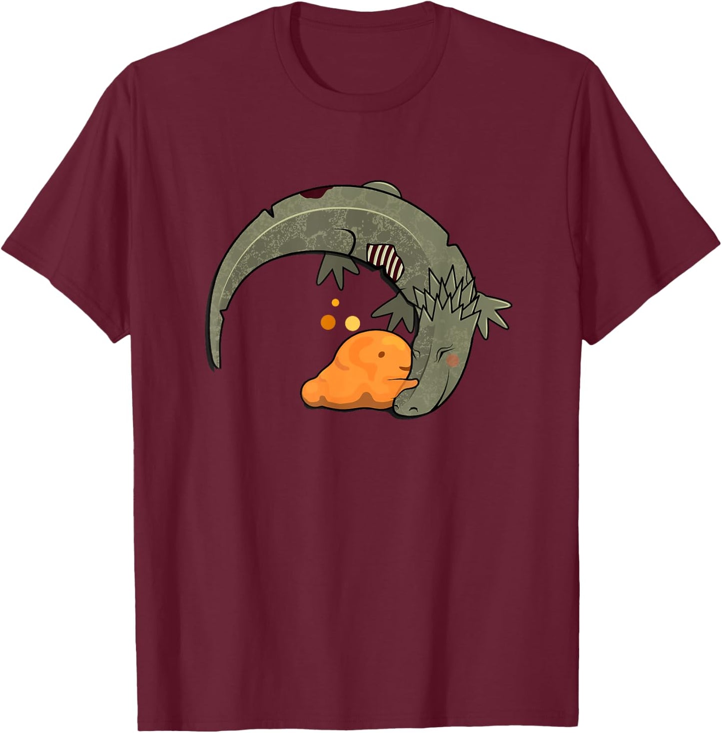 SCP999 + SCP682, SCP Foundation T-Shirt - T-Shirt | Maroon