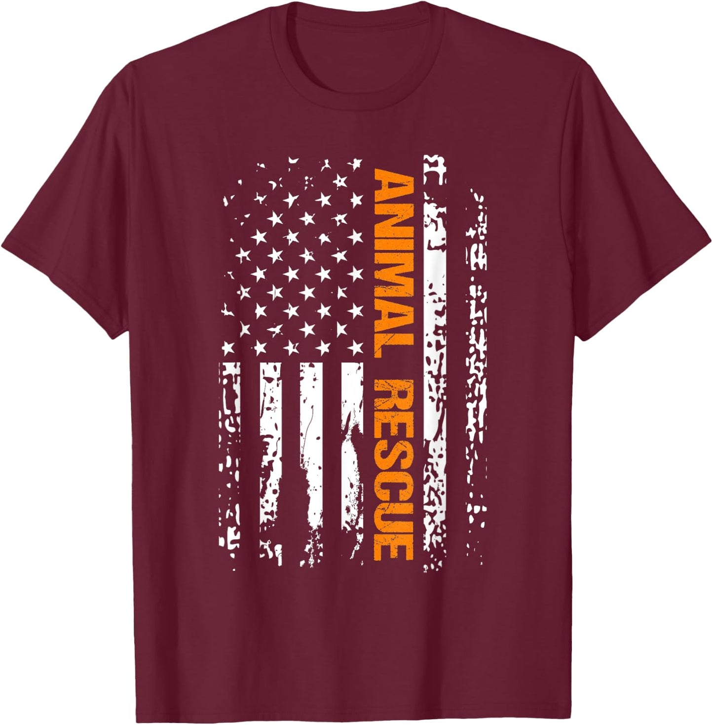 Animal Rescue Shirt Animal Shelter Saving Animals Gift T-Shirt - T-Shirt | Maroon