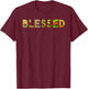 Cool Blessed Gift Her | Best Kente Women's Cloth Lover T-Shirt - T-Shirt | Maroon