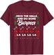 Funny Personal Trainer Christmas for Lifting & Burpees T-Shirt - T-Shirt | Maroon