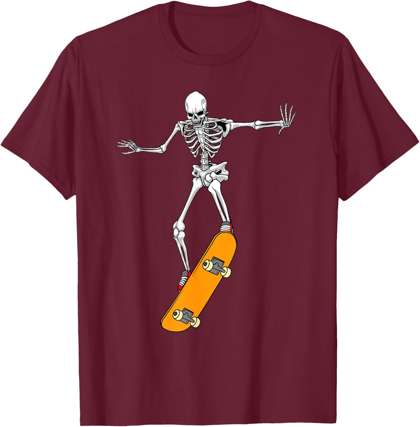 Funny Skateboarding Women Skateboard Skateboarder T-Shirt - T-Shirt | Maroon