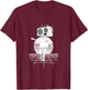 Vintage Radio Head Punk Retro inspired T-Shirt - T-Shirt | Maroon