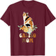 Calico Cat Mom Flowers Calico Cat Owner Calico Cat Girl T-Shirt - T-Shirt | Maroon