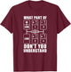 Truck Driver Truck Driver - Truck Driver T-Shirt - T-Shirt | Maroon