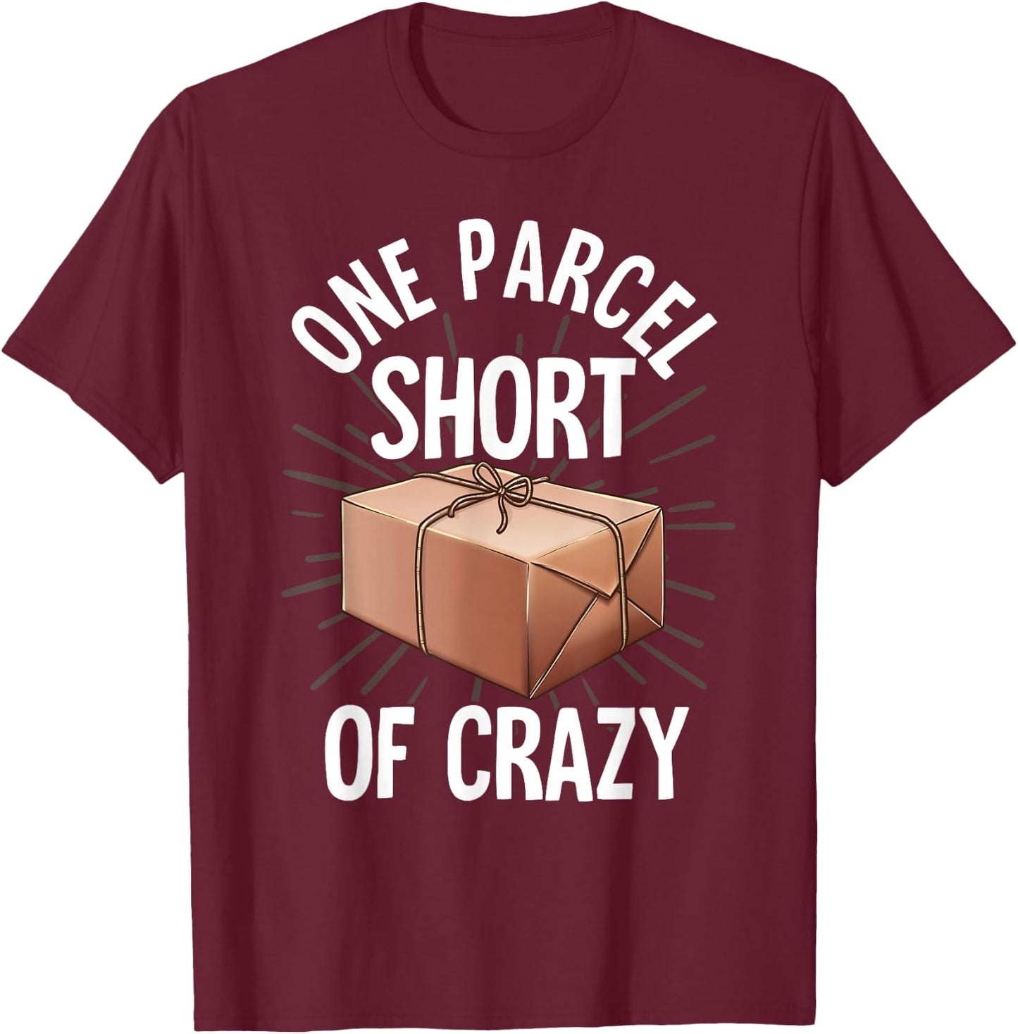 Cool Postal Worker Gift Men Funny Post Office Service Humor T-Shirt - T-Shirt | Maroon