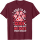 I Used to Be So Cool Now I'm Just My Dogs Snack Dealer Women T-Shirt - T-Shirt | Maroon