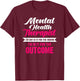 Therapist Puns Mental Health Funny Puns T-Shirt - T-Shirt | Maroon