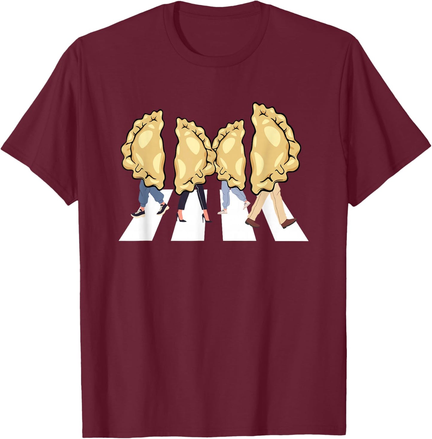 Pierogi Squad Poland Food Polska Polish Dumplings Pierogi T-Shirt - T-Shirt | Maroon