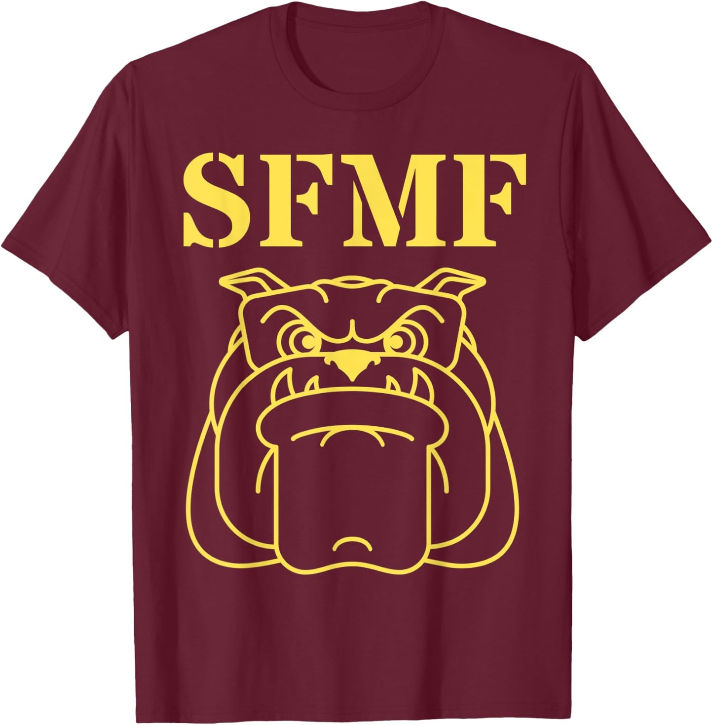 SFMF Bulldog devildog Women T-Shirt - T-Shirt | Maroon