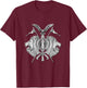 Sikh Brave Lion Khanda T-Shirt - T-Shirt | Maroon