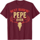 Best Buckin' Pepe Ever Shirt Deer Hunters Gift T-Shirt - T-Shirt | Maroon