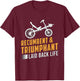 Trike Bike Recumbent & Triumphant Vintage Retro Tricycle T-Shirt - T-Shirt | Maroon