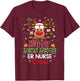 Happy New Year ER Nurse Crew Christmas Lovely Gifts T-Shirt - T-Shirt | Maroon