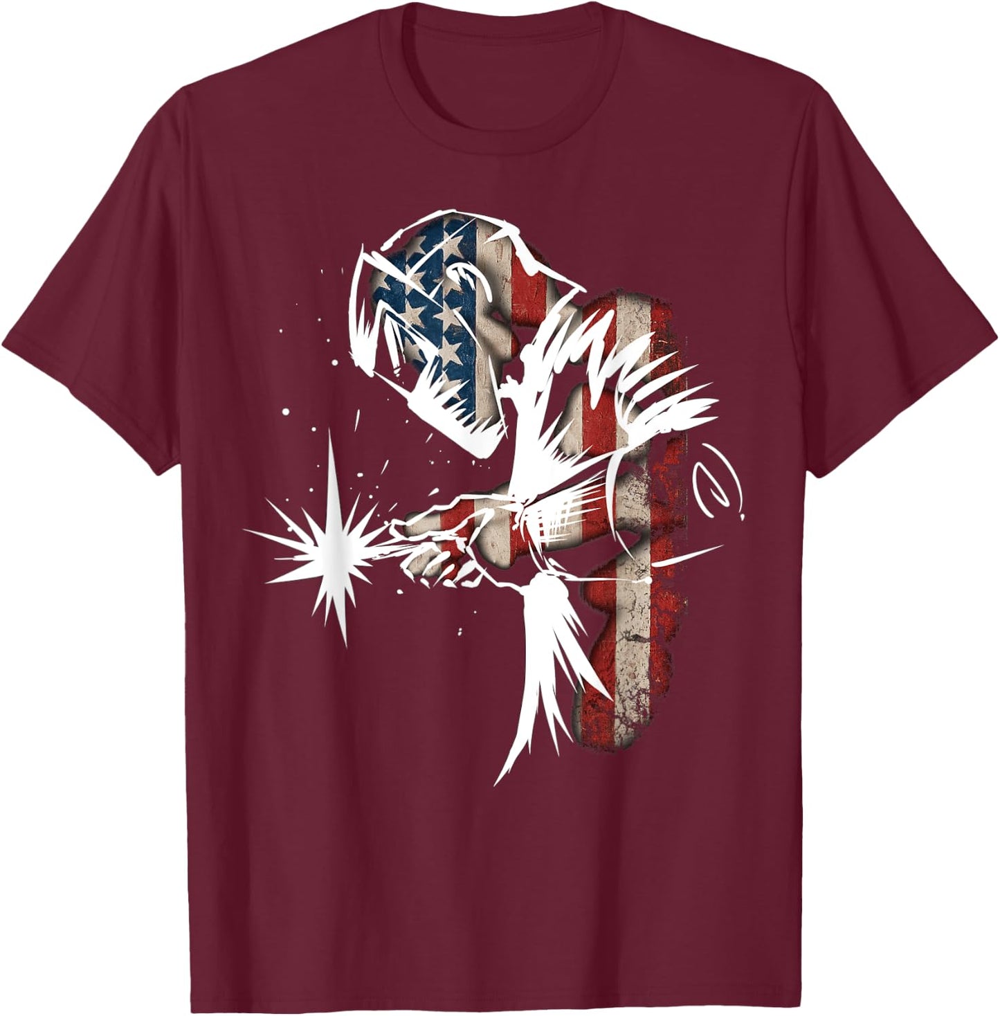 Cool Welder Design Women Welding Weld Welder T-Shirt - T-Shirt | Maroon