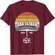 Retro Oak Island And Treasure Shirt Gift Nova Scotia Funny T-Shirt - T-Shirt | Maroon
