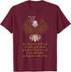 Yea, Though I Walk Through The Valley - I Will Fear No Evil T-Shirt - T-Shirt | Maroon