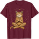 Cat Meditation Zen Buddha Spirituality Hindu Buddhist Women Kids T-Shirt - T-Shirt | Maroon