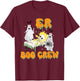 Retro ER Boo Crew Emergency Room Halloween ER Nurse Costume T-Shirt - T-Shirt | Maroon