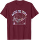 Disney Treasure Planet Vintage Rattle The Stars Rainbow Neon T-Shirt - T-Shirt | Maroon