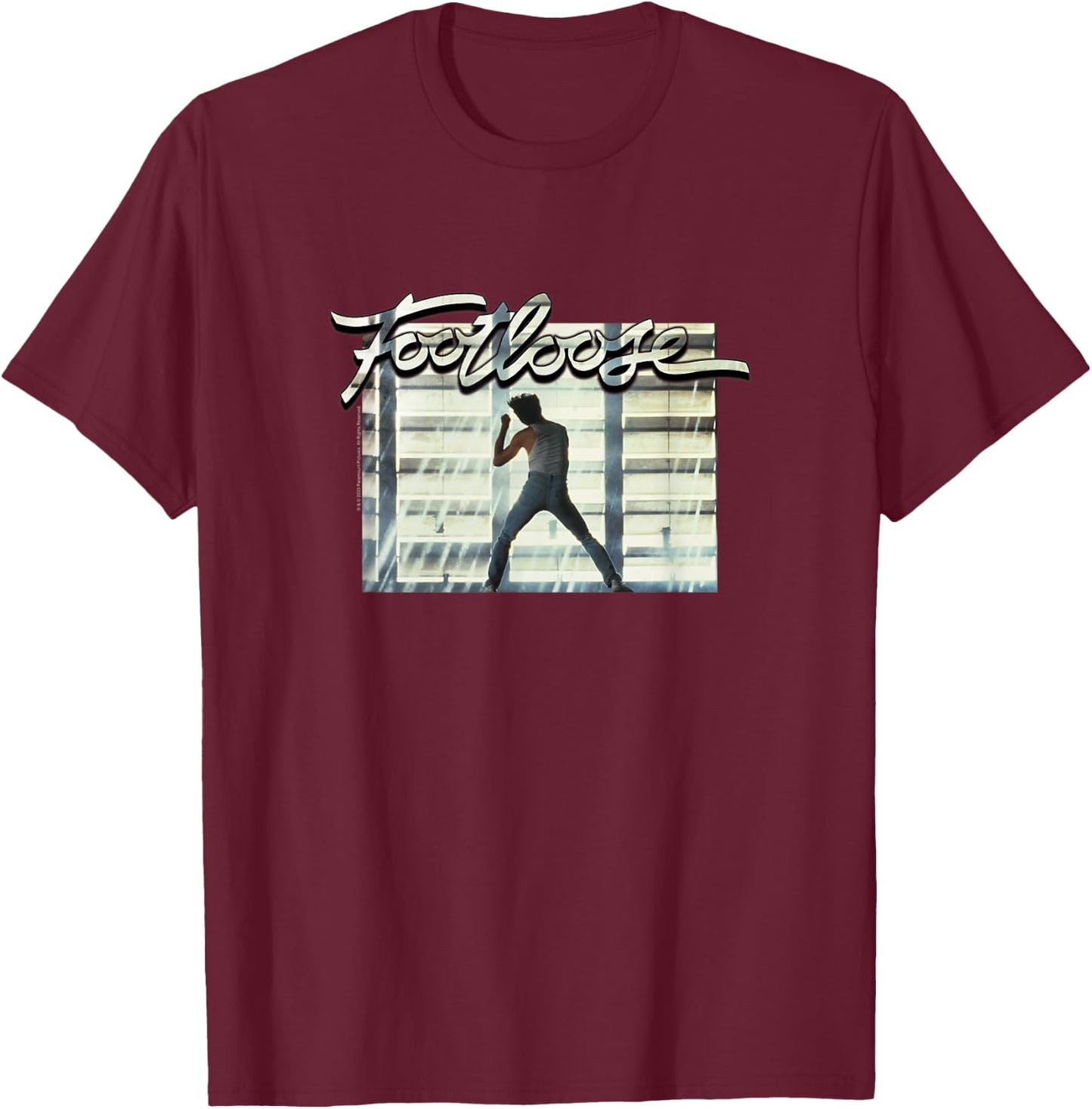 Footloose Dance Like Nobody is Watching T-Shirt - T-Shirt | Maroon