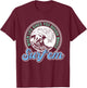 Surfing Pun - When Life Gives You Rough Waves Surf'em - Surf T-Shirt - T-Shirt | Maroon