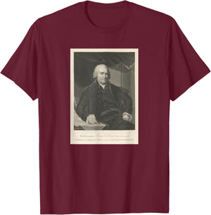 Samuel Adams Illustrative Portrait (1880) T-Shirt - T-Shirt | Maroon