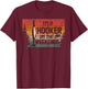 Fishing Lover I'm a Hooker on the Weekend T-Shirt - T-Shirt | Maroon