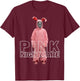 A Christmas Story Ralphie Pink Nightmare Portrait T-Shirt - T-Shirt | Maroon