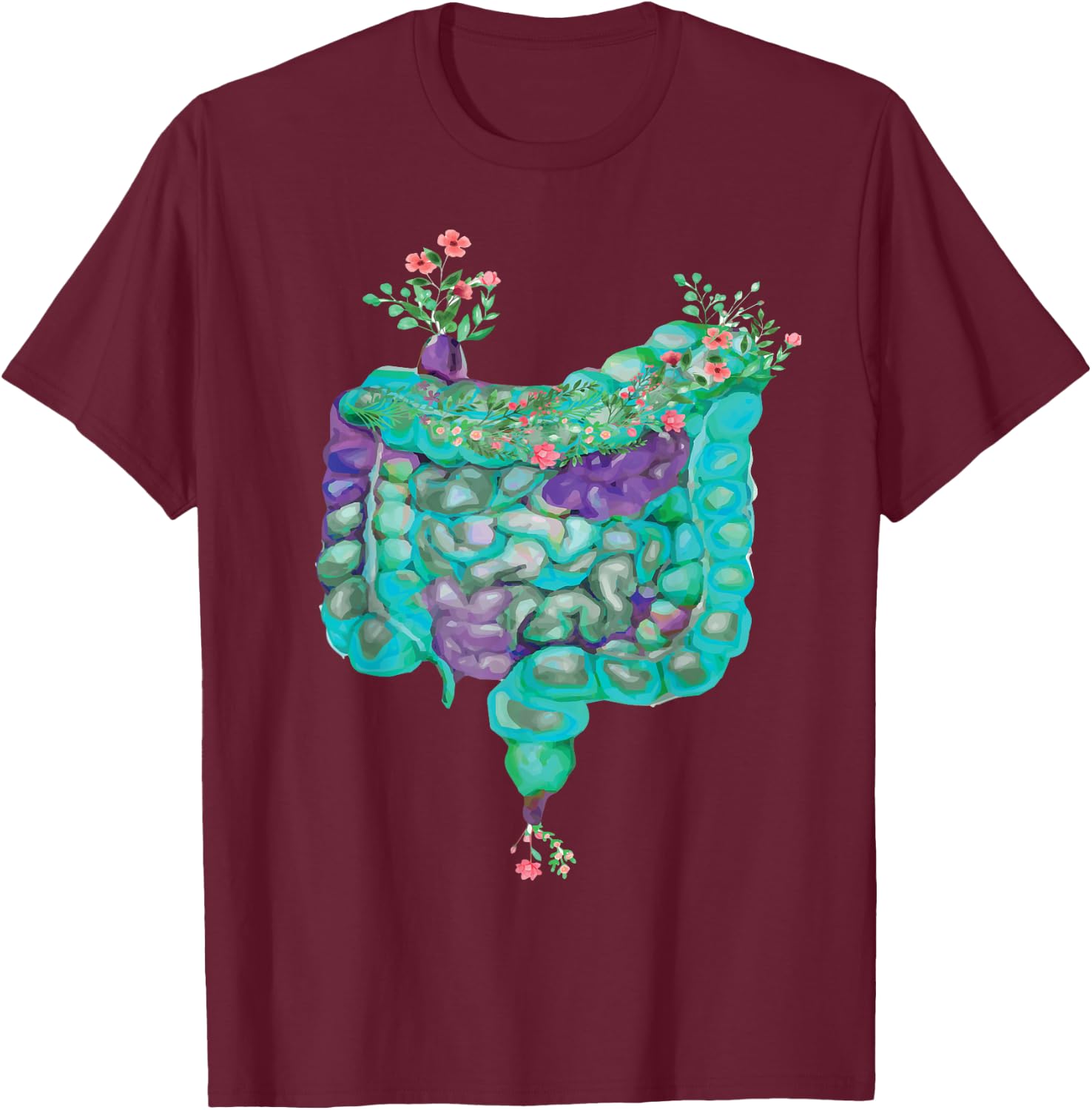 Gastroenterologist Gastro Team Doctor Gastroenterology Nurse T-Shirt - T-Shirt | Maroon
