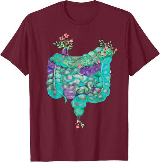 Gastroenterologist Gastro Team Doctor Gastroenterology Nurse T-Shirt - T-Shirt | Maroon