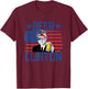 Beer Clinton 4th of July Drinking President Bill Clinton T-Shirt - T-Shirt | Maroon