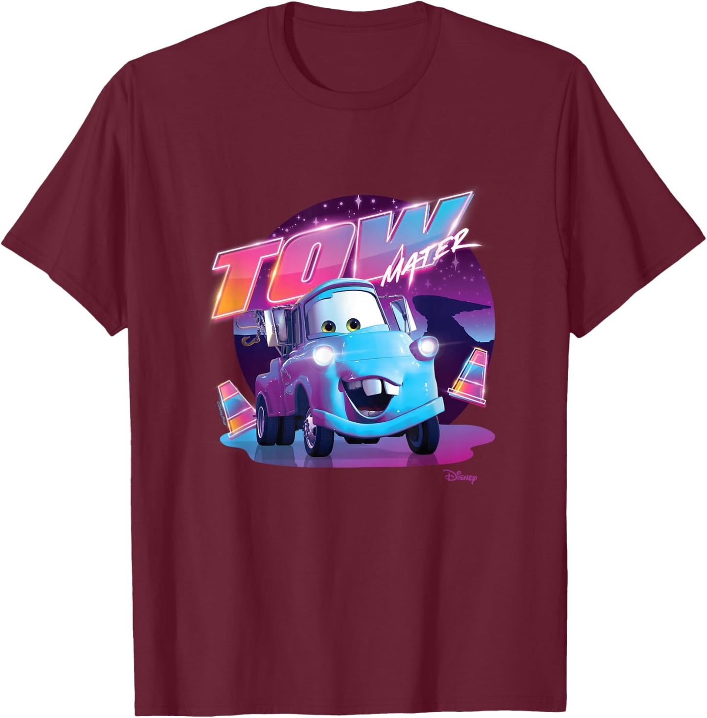 Cars - Tow Mater T-Shirt - T-Shirt | Maroon
