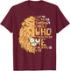 I Can Do Things Through Christ Lion Philippians 413 Gift T-Shirt - T-Shirt | Maroon