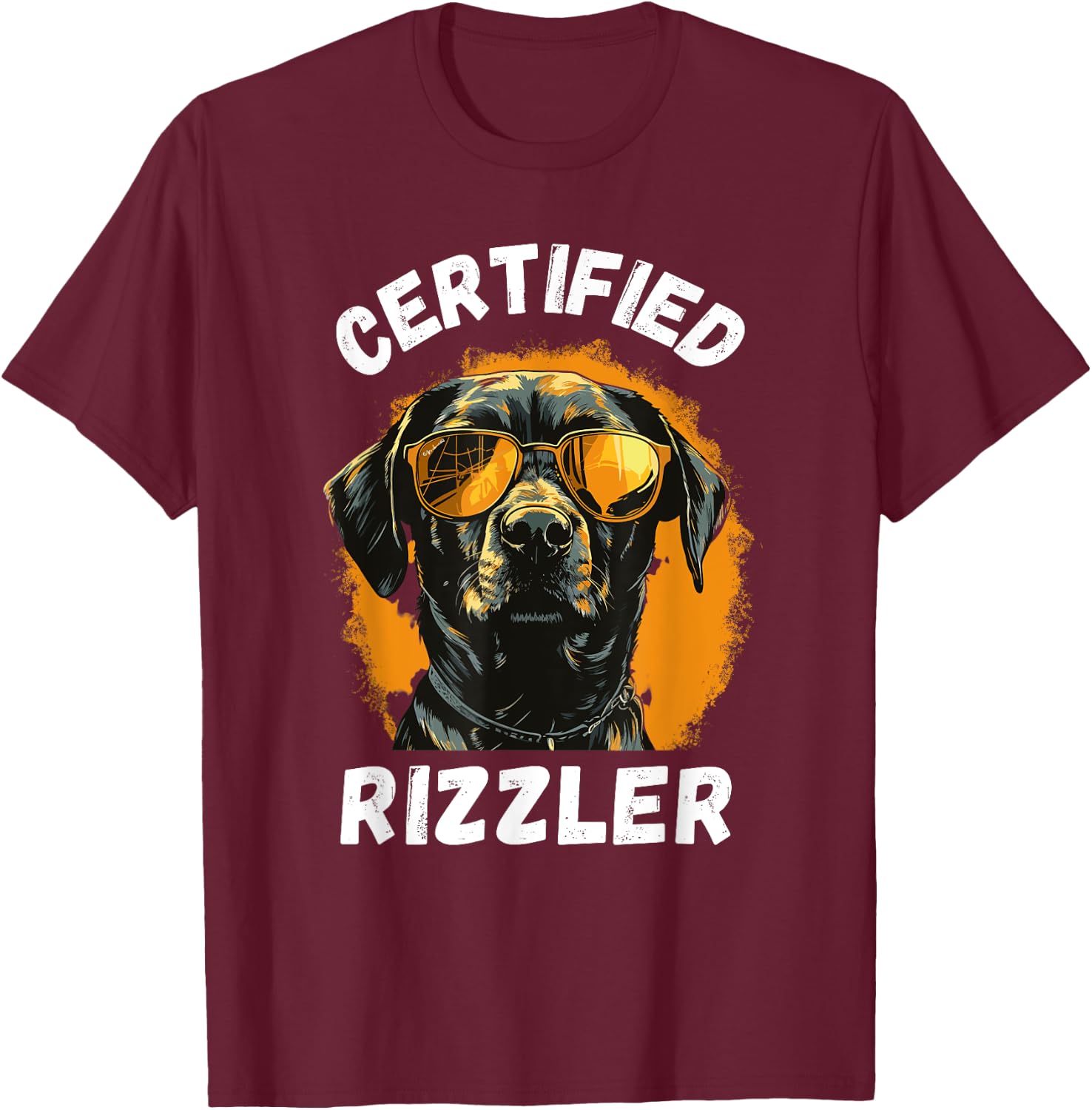 Certified Rizzler, Funny Meme, Memes, W Rizz T-Shirt - T-Shirt | Maroon