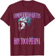 Compermiso ojetes hoy toco pierna Funny Latino Sayings T-Shirt - T-Shirt | Maroon