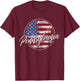 Pennsylvania Vintage T-Shirt - T-Shirt | Maroon