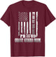 My Son Has Your Back Proud Coast Guard Mom T-Shirt - T-Shirt | Maroon