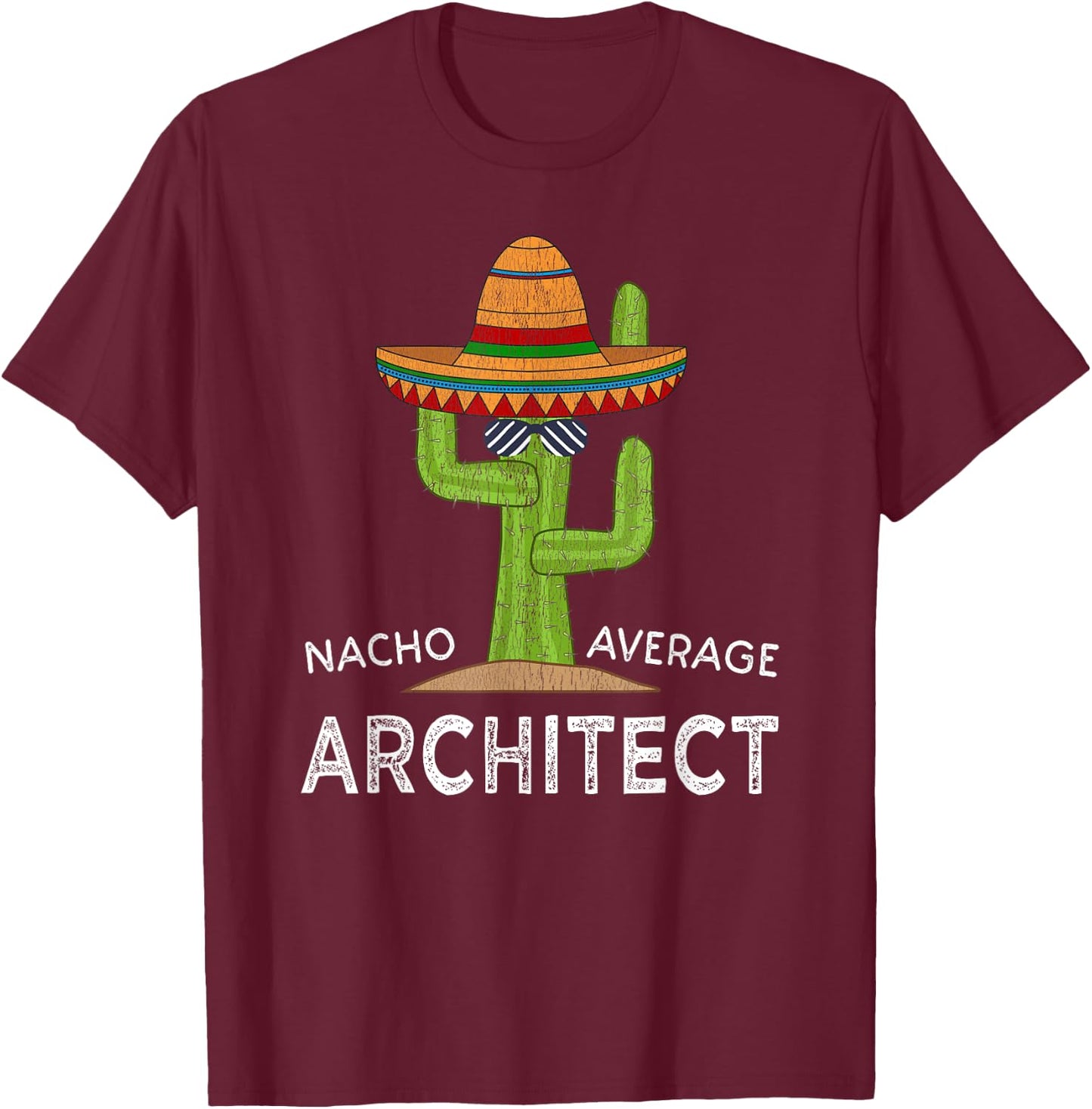 Fun Architecture Humor Saying | Funny Architect T-Shirt - T-Shirt | Maroon