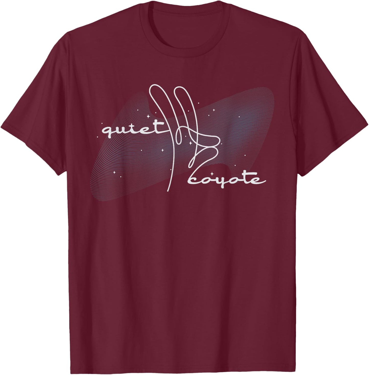 Disney PIXAR Soul Jerry Quiet Coyote T-Shirt - T-Shirt | Maroon