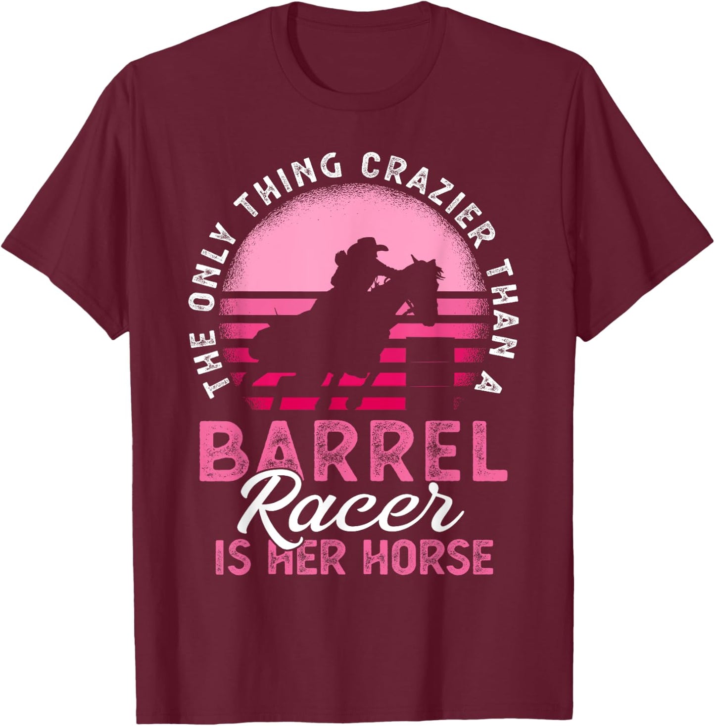 Barrell Racing Barrel Racing Stuff T-Shirt - T-Shirt | Maroon