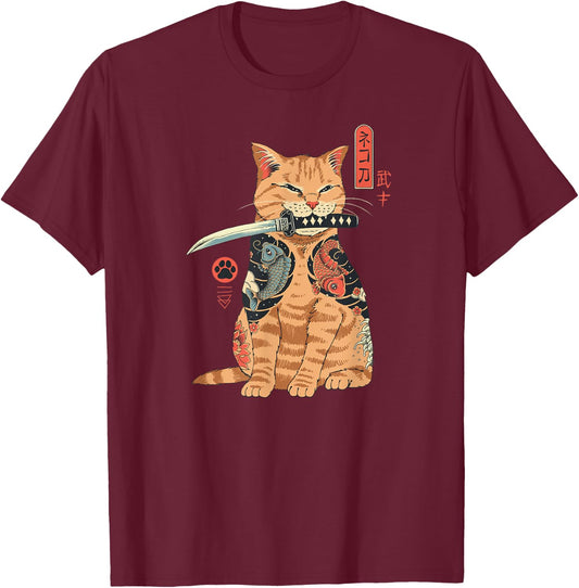Catana T-Shirt - T-Shirt | Maroon