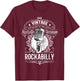Rockabilly Greaser Vintage Nashville Retro Tennessee T-Shirt - T-Shirt | Maroon