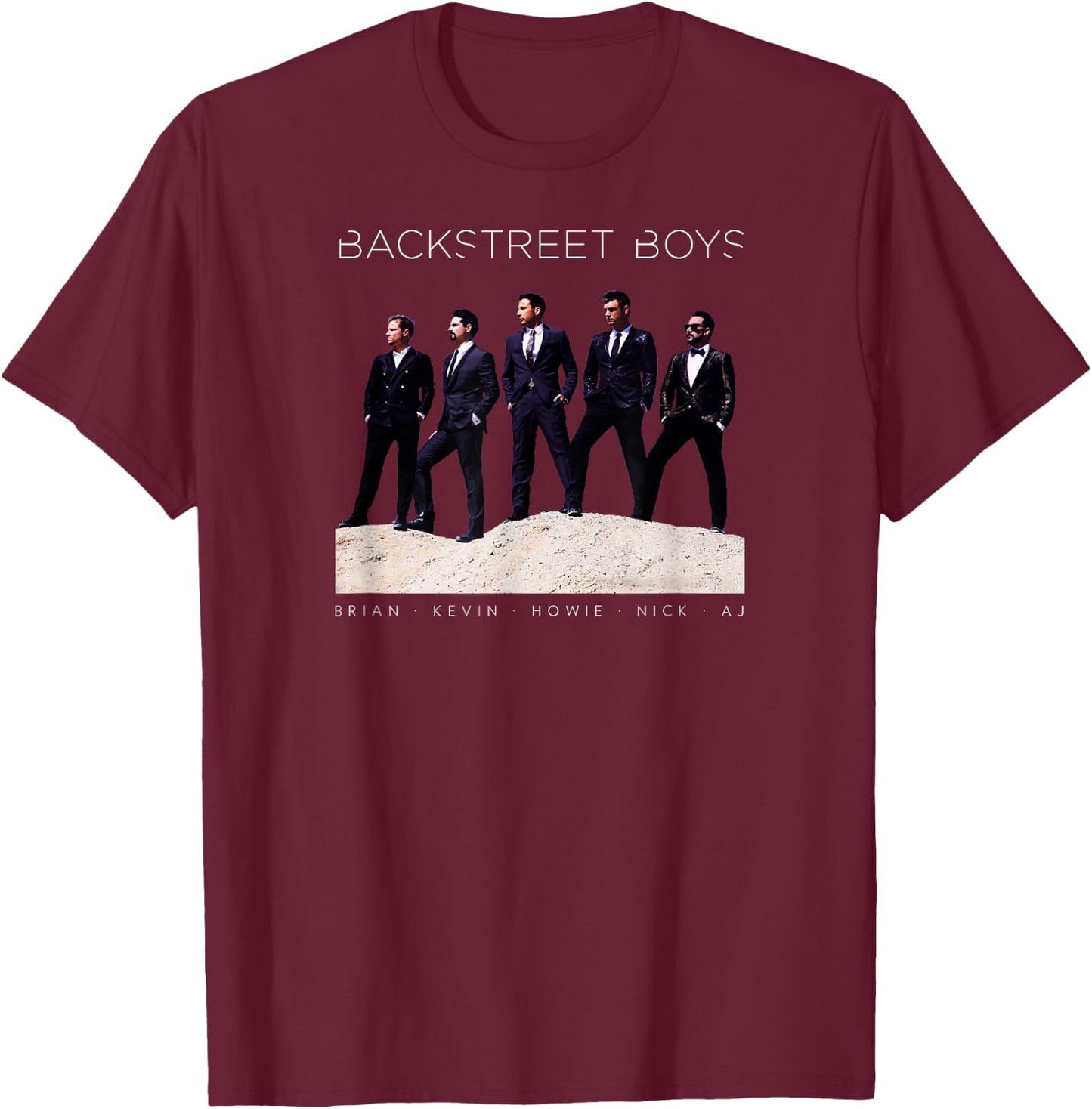 Backstreet Boys - Sky High T-Shirt - T-Shirt | Maroon